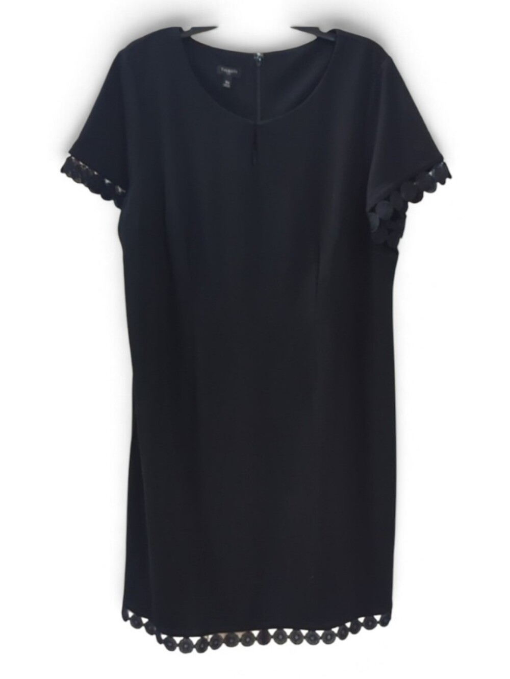 Talbots, Short Sleeve Black Dress. 16W